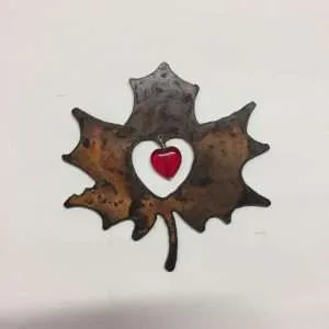 Rusted Metal Ornaments